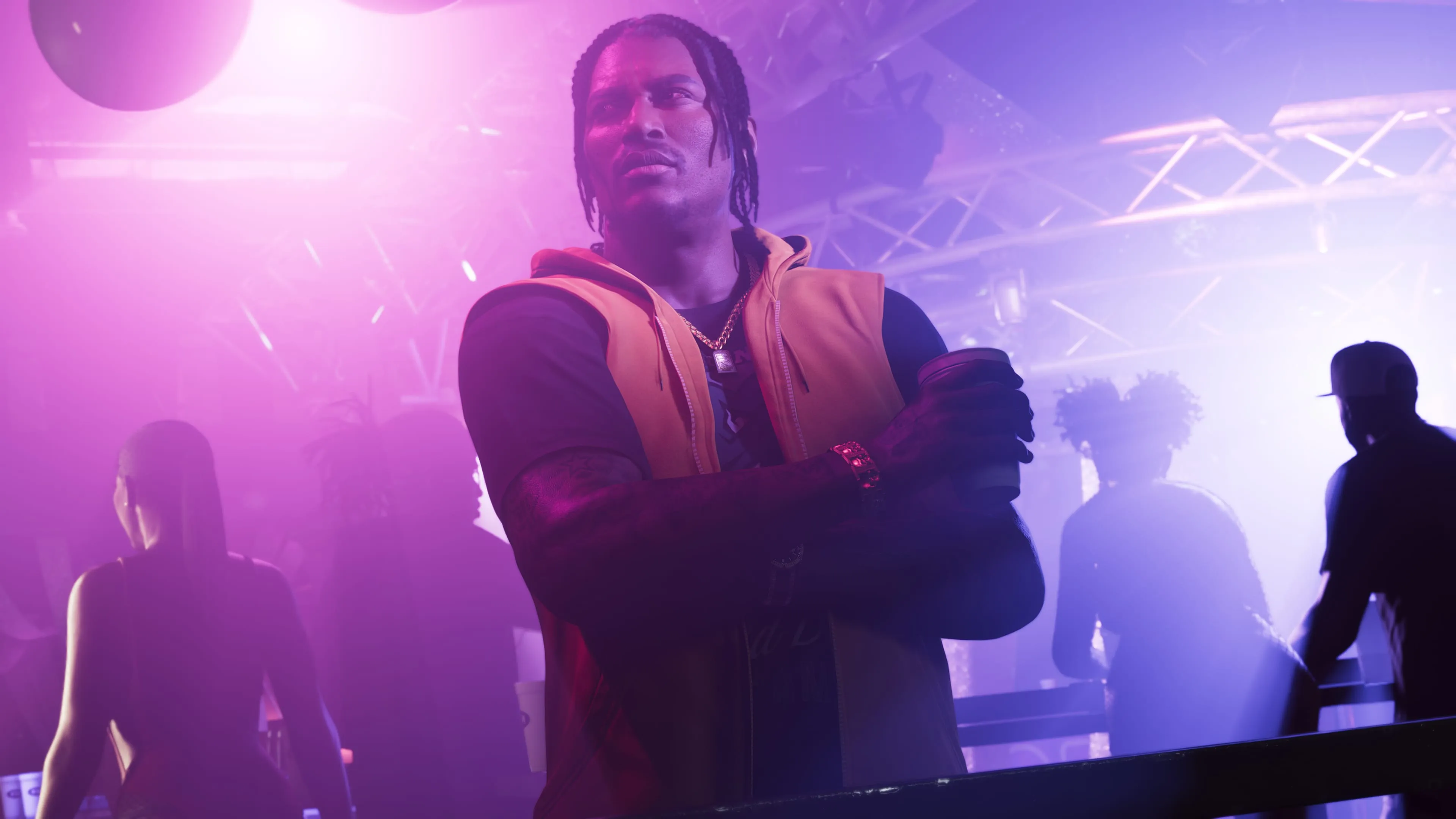 GTA 6 a party scene with Dre'Quan Priest