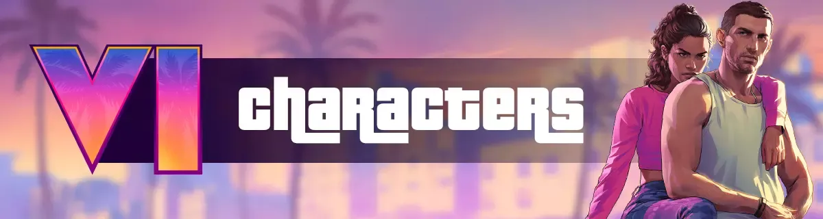 The GTA 6 cast — Jason Duval, Lucia Caminos and the supporting characters of Leonida