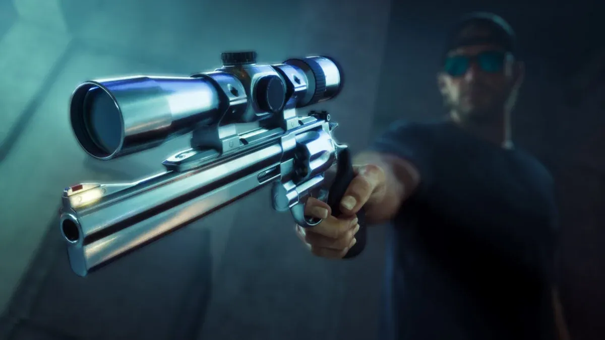 GTA 6 Ultimate Edition Hawk & Little Morgan revolvers with palm-tree-etched grips