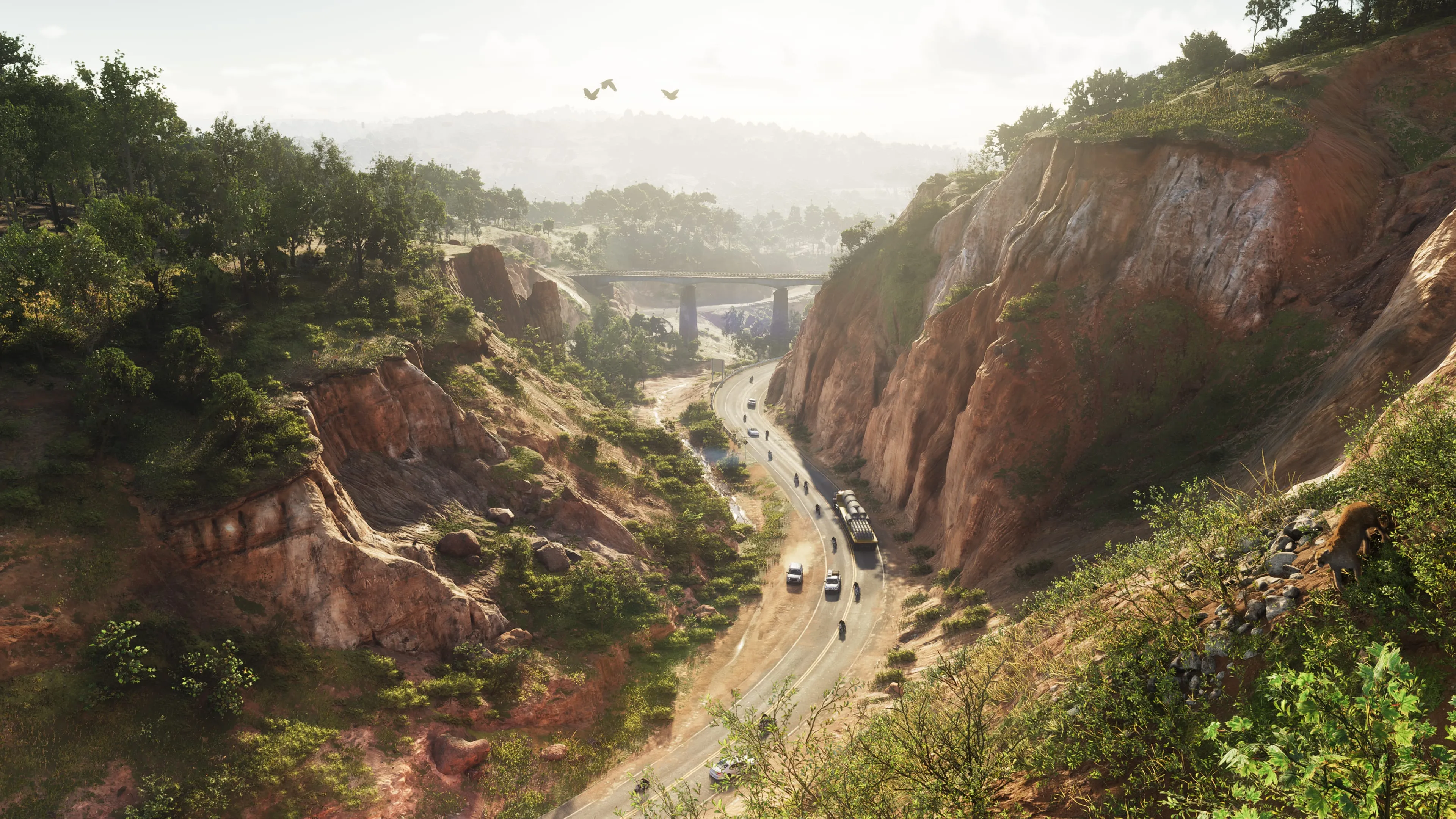 GTA 6 a canyon highway through Mount Kalaga National Park